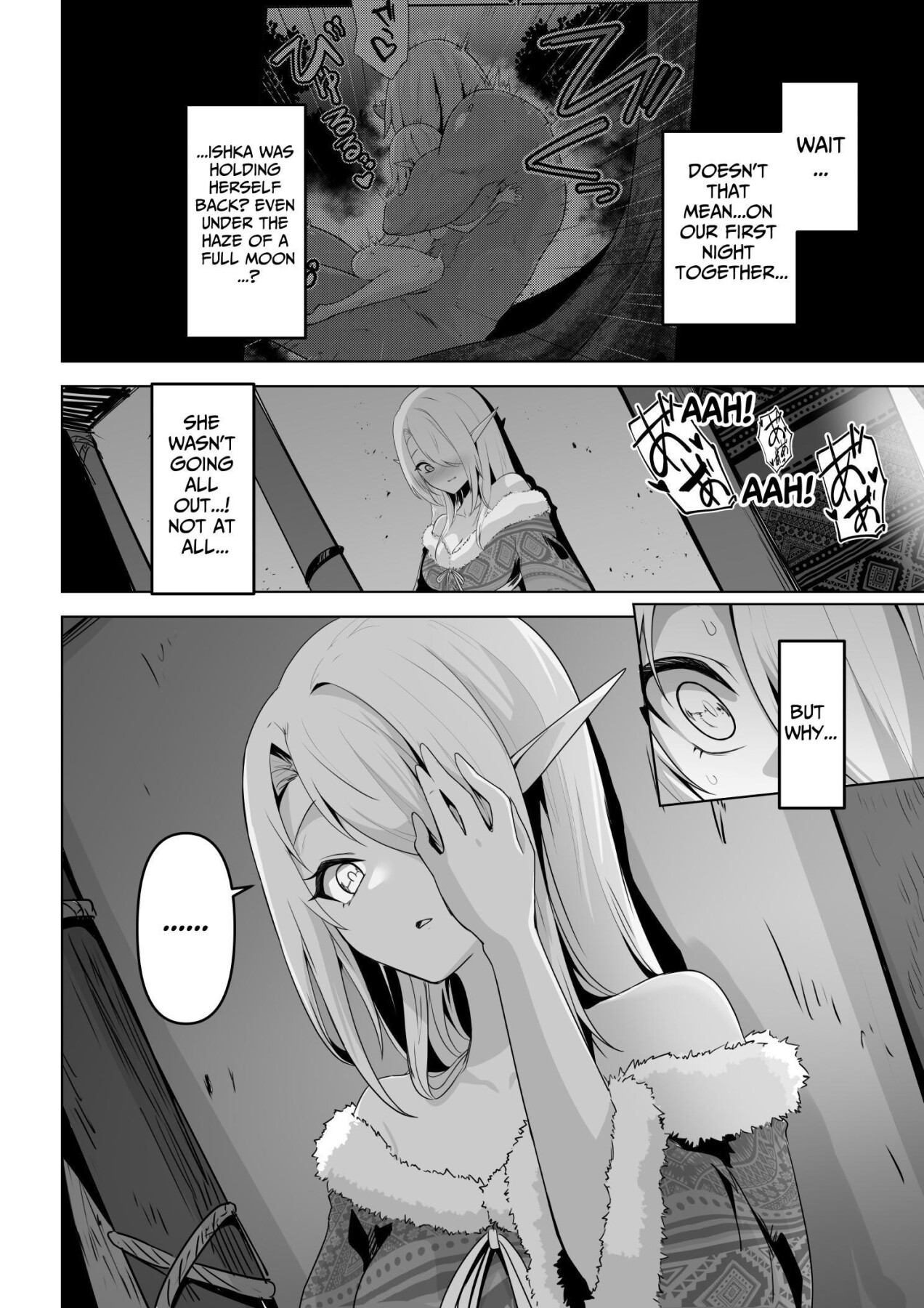 Hentai Manga Comic-Lustful Elf Wants To Be Violated Against Her Will-Read-12